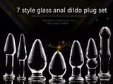 Невероятни стъклени дилда / glass butt plug