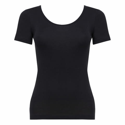 Playtex S, M, L, XL черни, бели 97% памучни блузи с къси ръкави женски памучни тениски памучно бельо - снимка 5