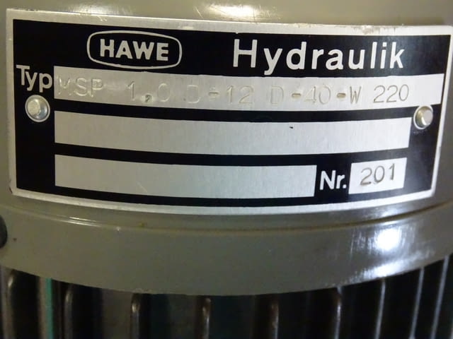 Хидравличен агрегат HAWE MSP-1.0 D-12 Машиностроене, На дребно - град Пловдив | Промишлено Оборудване - снимка 9