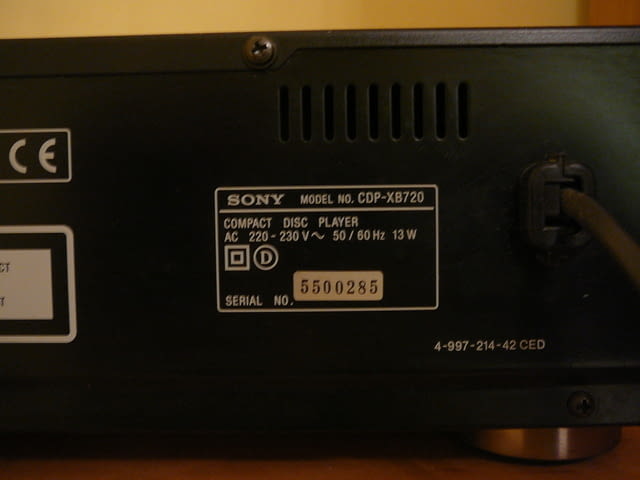 Sony cdp-xb720 qs - град Пазарджик | Ресийвъри / Усилватели - снимка 8