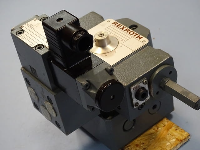 Хидравличен регулатор на дебит Rexroth 2FRW 10-21/50 L 6AY W 220-50 Z4 2-way flow control valve - снимка 7