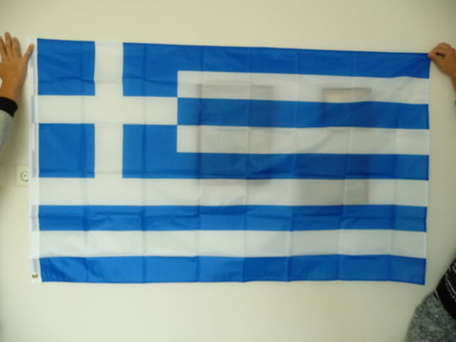 Ново Знаме на Гърция Атина Солун Елада острови Спарта Омир, град Радомир | Други - снимка 1