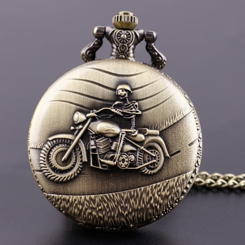 Нов Джобен часовник рокер мотор скелет мотоциклет събор, град Радомир | Други - снимка 1
