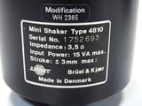 Виброметър Bruel&Kjaer 4810 Mini-Shaker vibration head Exeiter