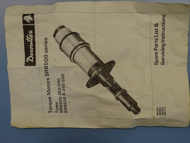 Пневматична глава Desoutter SRB500-350 1/2" torque motors SRB 500 - снимка 8