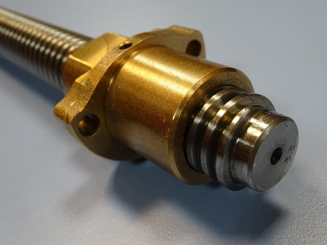 Винт с гайка за фреза Deckel FP1 зо ос Z screw with nut Z Deckel FP1 - снимка 5