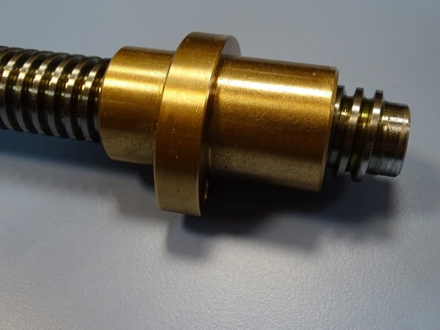 Винт с гайка за фреза Deckel FP1 зо ос Z screw with nut Z Deckel FP1 - снимка 11