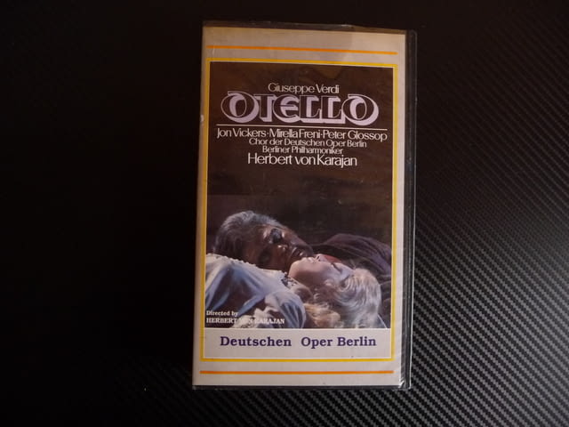 Отело Джузепе Верди опера Otello VHS Операта в Берлин, city of Radomir | Movies - снимка 1