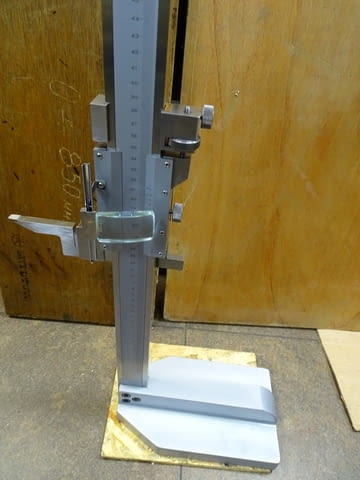 Високомер Mitutoyo 520-157 vernier height gage 0-1000 mm, град Пловдив | Инструменти - снимка 9