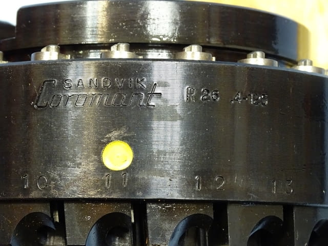 Фрезова глава Sandvik Coromant R25-4-125 face milling cutter ф125 - снимка 6