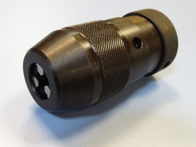 Патронник за бормашина ROHM SUPRA 0-10 B16 keyless dril chuck 0-3/8" - снимка 3