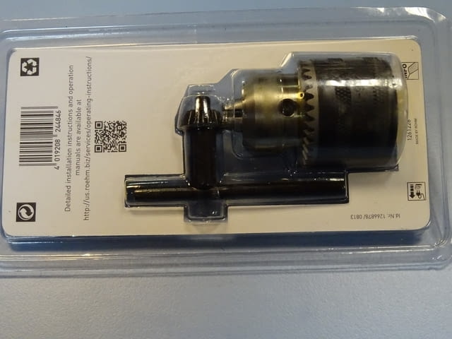 Патронник за бормашина ROHM PRIMA 13-L dril chuck 1/2"-24UNF, град Пловдив - снимка 6