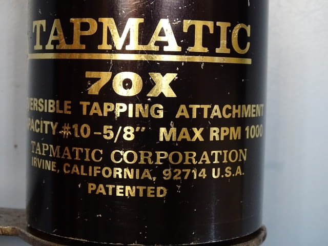 Резбонарезен патронник TAPMATIC 70X M5-M18, град Пловдив | Промишлено Оборудване - снимка 2