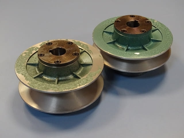 Вариаторни шайби комплект Berges F100B/R100B variable speed pulley Ф120/Ф19 - снимка 5