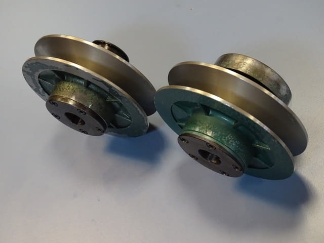 Вариаторни шайби комплект Berges F100B/R100B variable speed pulley Ф120/Ф19 - снимка 9