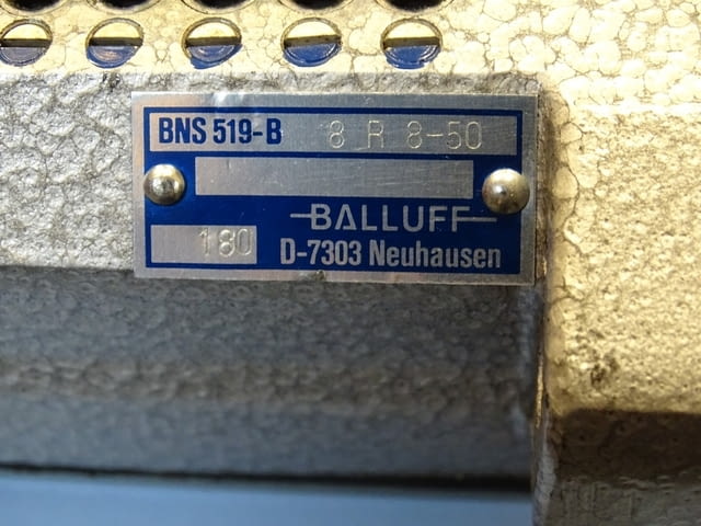 Пистов изключвател Balluff BNS 519-B 8 R 8-50 multiple 8-position limit switch 250VAC - снимка 6