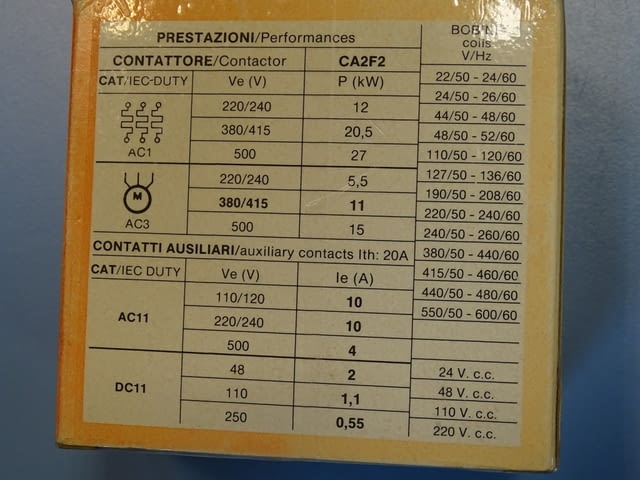 Контактор General Electric CGE CA2F2 11 AC3 110V, град Пловдив | Промишлено Оборудване - снимка 9