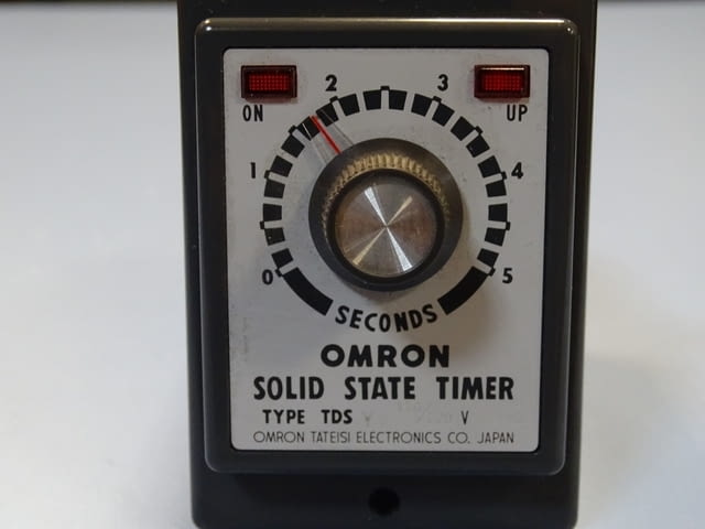 Реле време Omron TDSY-44A149E solid state timer 0-5 sec, city of Plovdiv | Industrial Equipment - снимка 3