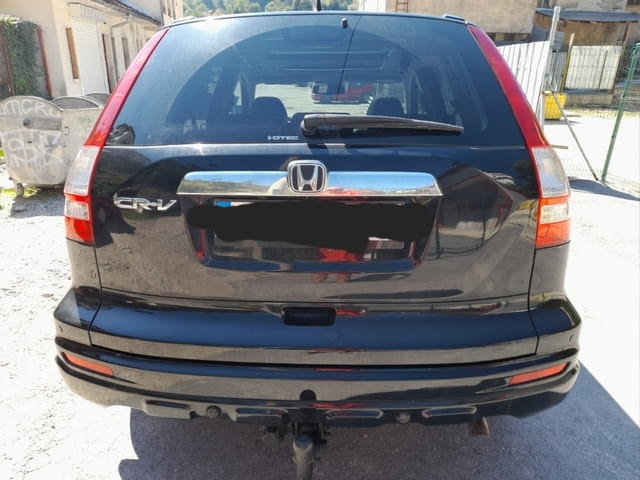 Honda CR-V 2.2 Autom.Navi фейс 198000 km, Automatic stability control, ABS, Electronic Brake-force Program, Tire pressure control, Park distance control, Anti-skidding Assistant, Adaptive Cruise Control, 4/5 Doors, LED headlights, Xenon headlights, Alloy wheels, Panorama sunroof, Towing rod, Halogen lights, Leather salon, Leather steering wheel, Alarm system, Immobilizer, Central locking, Black - city of Smolyan | Cars & SUV - снимка 4