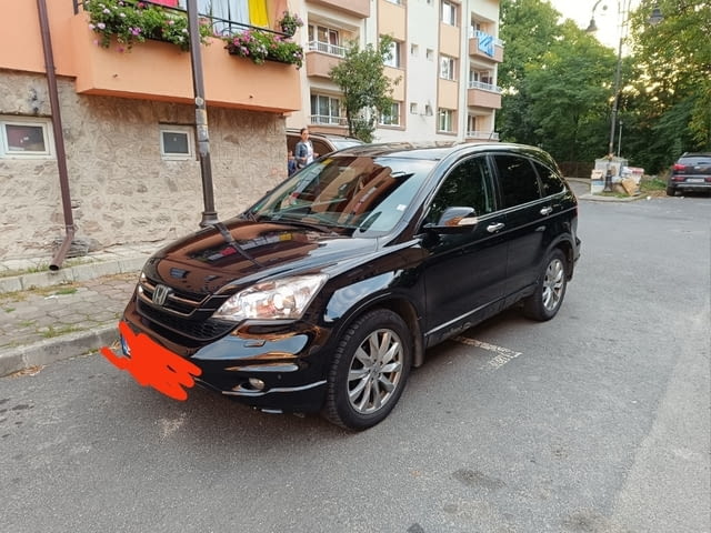 Honda CR-V 2.2 Autom.Navi фейс 198000 km, Automatic stability control, ABS, Electronic Brake-force Program, Tire pressure control, Park distance control, Anti-skidding Assistant, Adaptive Cruise Control, 4/5 Doors, LED headlights, Xenon headlights, Alloy wheels, Panorama sunroof, Towing rod, Halogen lights, Leather salon, Leather steering wheel, Alarm system, Immobilizer, Central locking, Black - city of Smolyan | Cars & SUV - снимка 5