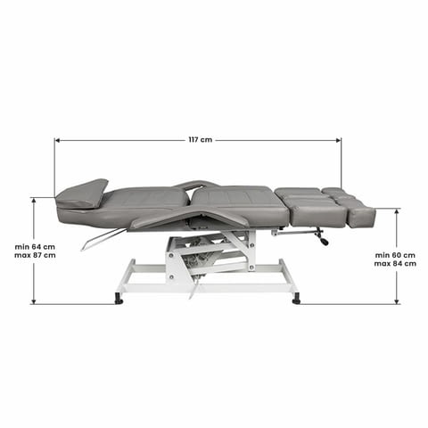 Стол за педикюр Azzurro 673AS (1 мотор) - бял/сив, град София | Фризьорско / Козметично - снимка 11