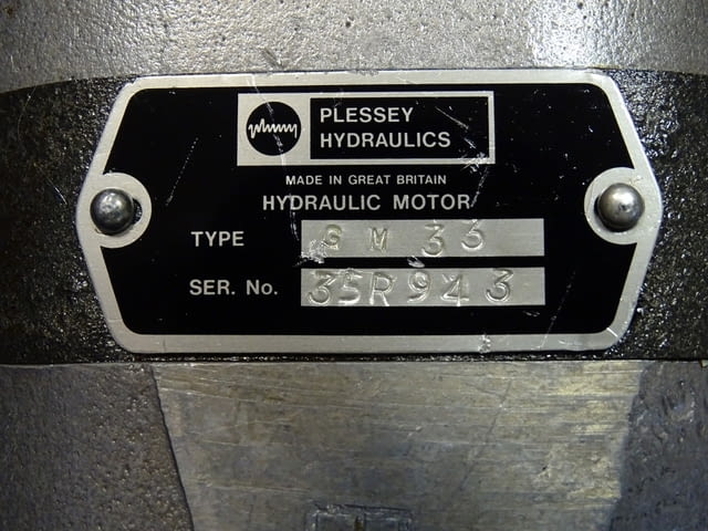 Хидромотор Plessey Hydraulic Motor GM 33, city of Plovdiv | Industrial Equipment - снимка 5