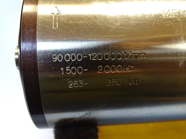 Високооборотен шпиндел за шлайф SFJ FISCHER MFN8120 grinding spindle 90000-120000 min-1 - снимка 4