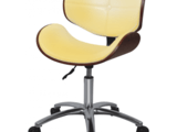 Козметичен стол - табуретка с облегалка Hera 43/55 см - цветове