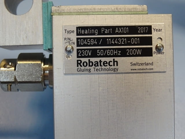 Нагревател Robatech Heating part AX101 230V, 200W, city of Plovdiv | Industrial Equipment - снимка 8
