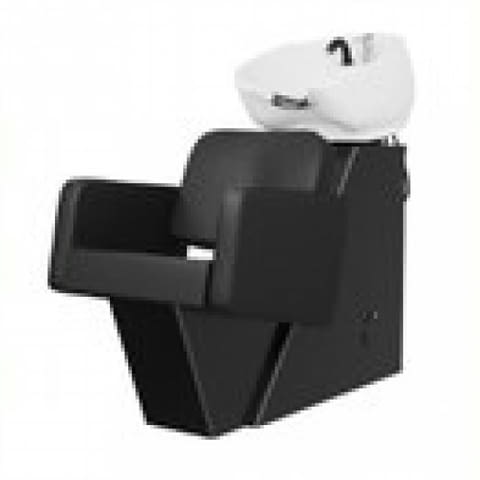Измивна фризьорска колона Tor със седалка Odry - черна