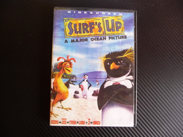 Всички на сърф DVD филм сърфисти пингвини вълни сърфиране, град Радомир | Филми - снимка 1