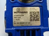 Червячен редуктор MOTOVARIO NRV030 worm gear reducer i:10.00