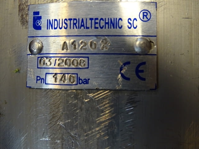 Хидравлична сдвоена помпа A120X/A72X "Industrialtechnic" 140/175Bar - снимка 5