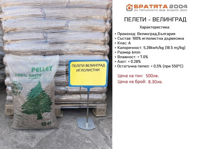 Борса за Пелети, девет вида Пелети от цяла България - БРАТЯТА 2004 - цени на едро и дребно - снимка 2
