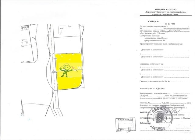 2595. Парцел за продажба 2160м2 в село Динево, област Хасково. - снимка 2