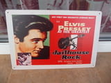 Метална табела музика Елвис Пресли Elvis Presley Краля на рока