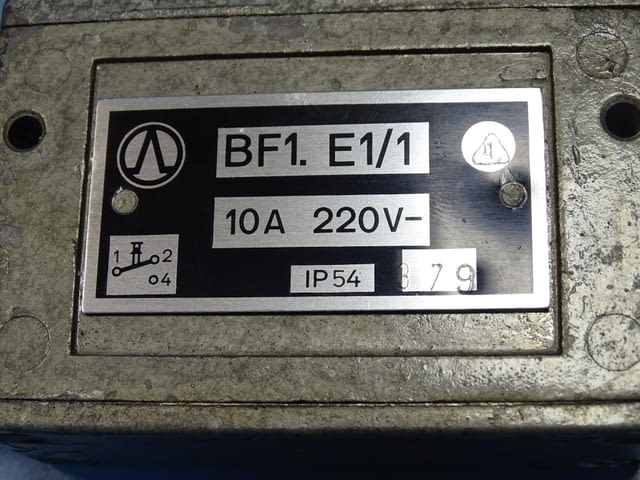 Краен изключвател DDR VEB RTF Robotron BF1.E1/1 Limit Switch 10A 220V - снимка 3