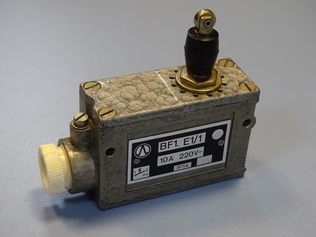 Краен изключвател DDR VEB RTF Robotron BF1.E1/1 Limit Switch 10A 220V - снимка 4