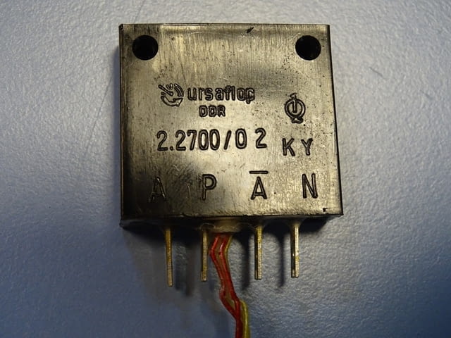 Индуктивен датчик DDR RFT Ursaflop 2.2700/02 KY proximity sensor - снимка 2