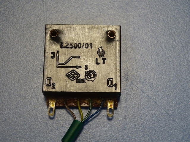 Индуктивен датчик DDR RFT Ursaflop 2.2500/01 LT proximity sensor - снимка 3