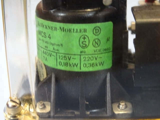 Пресостат KLOCKNER-MOELLER MCS4 pressure switch 220V 0.36kW, град Пловдив - снимка 6