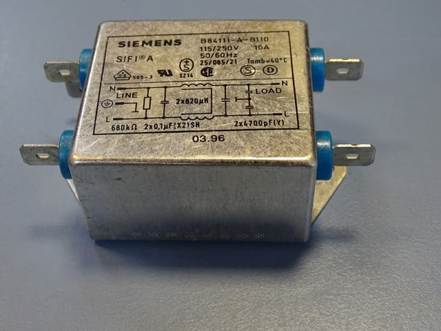 Захранващ филтър Siemens SIFI B84111-A-B110 power filter, град Пловдив | Промишлено Оборудване - снимка 1