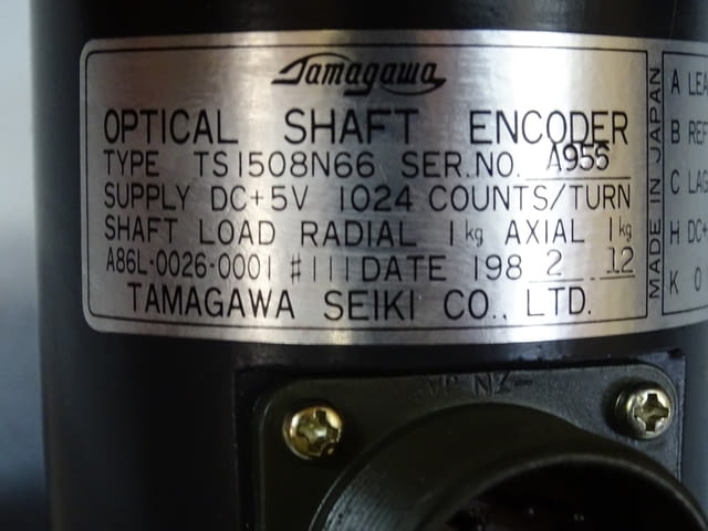 Енкодер TAMAGAWA TSI508N66 Optical Shaft Encoder, град Пловдив | Промишлено Оборудване - снимка 3