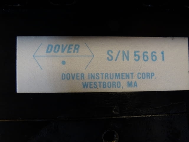 Прецизна направляваща Dover Instrument Precission Linear Plate s/n 5661 - снимка 5