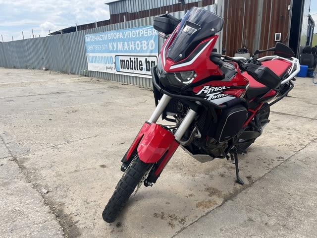 Honda Crf Africa Twin 1100A, 102 кс., 2020 г., напълно обслужен, без удари, сменени масло, въздушни - снимка 1