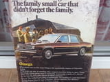 Метална табела кола Oldsmobile GM Omega семеен автомобил американска