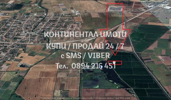 Код.62313. Земеделска земя, оризище 5440м2, 4-та кат. на около 250 метра от шосе, с лесен пряк достъ - снимка 2