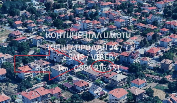 Кодо 62695. Парцел 380м2 вътрешен между къщи, 380 m2, For living - city of Plovdiv | Land - снимка 1