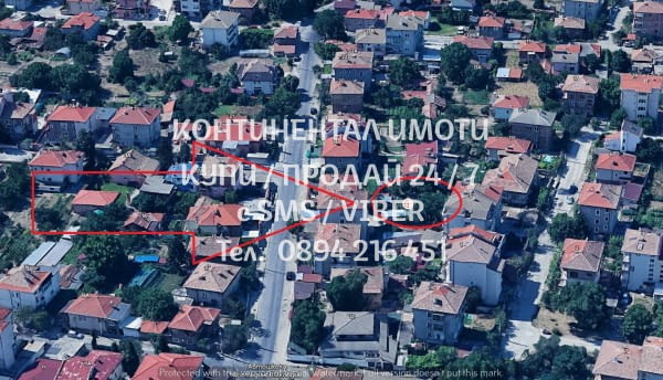 Кодо 62695. Парцел 380м2 вътрешен между къщи, 380 m2, For living - city of Plovdiv | Land - снимка 3