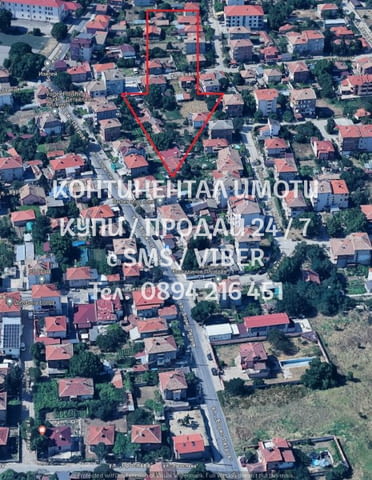 Кодо 62695. Парцел 380м2 вътрешен между къщи, 380 m2, For living - city of Plovdiv | Land - снимка 4